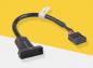 Preview: 15cm USB 3.0 20pin Buchse auf USB 2.0 Motherboard intern 9pin Buchse Kabel