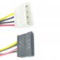 Preview: 4-Pin IDE Molex zu 15-Pin Serial ATA SATA Festplatte Power Adapter Kabel