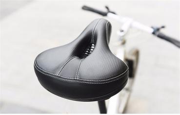 Extra Breit Bequem Gepolstert Fahrradsitz Weich Fahrrad Schwamm Universal Sattel