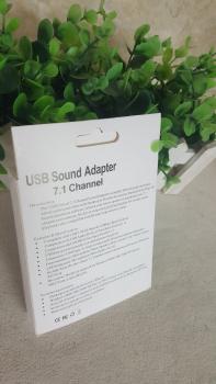 USB-virtueller 7.1-Kanal-Audio-Adapter-Adapter für externen 3D-Stereo-Soundkarte